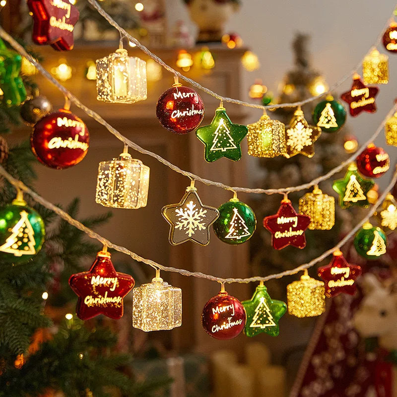 Festive Icons LED String Lights