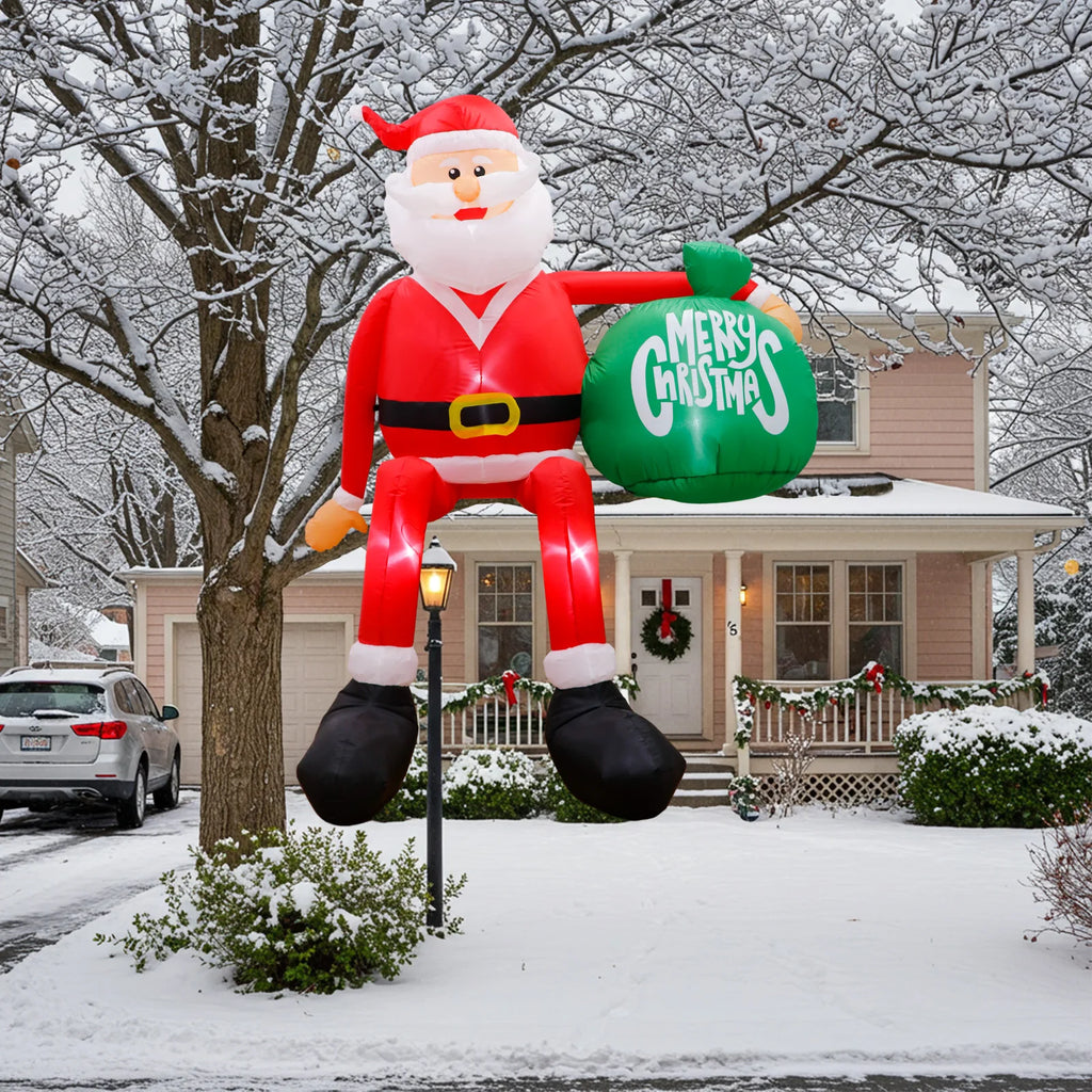 Santa Giant For Yard Roof 245CM