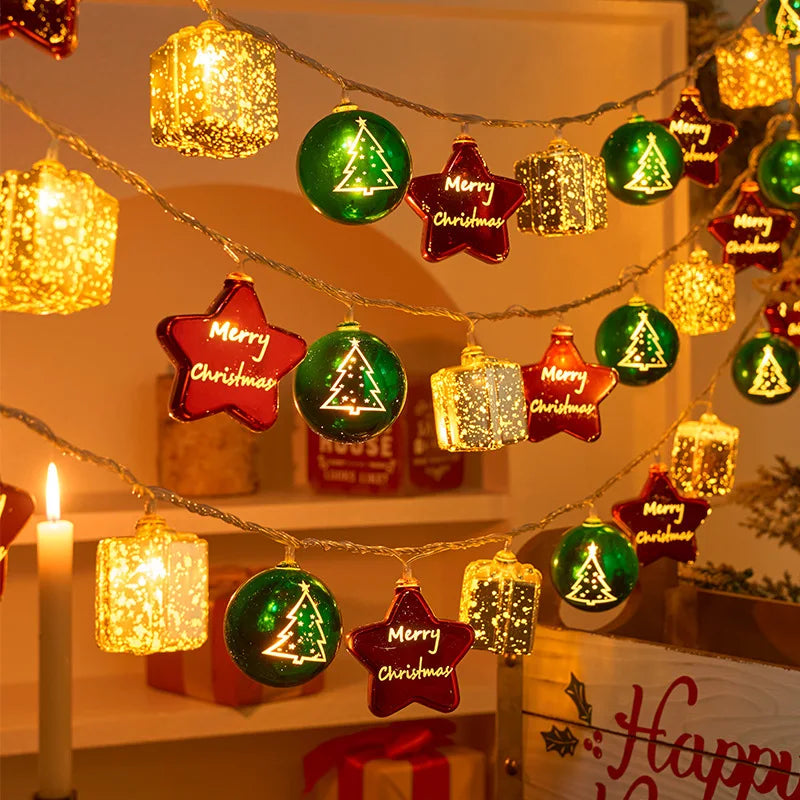 Festive Icons LED String Lights