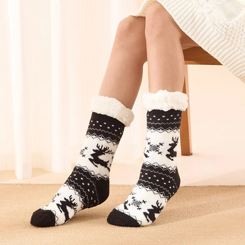 Nordic Fleece Floor Socks