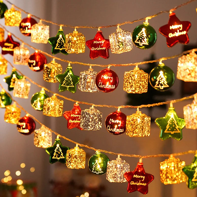 Festive Icons LED String Lights