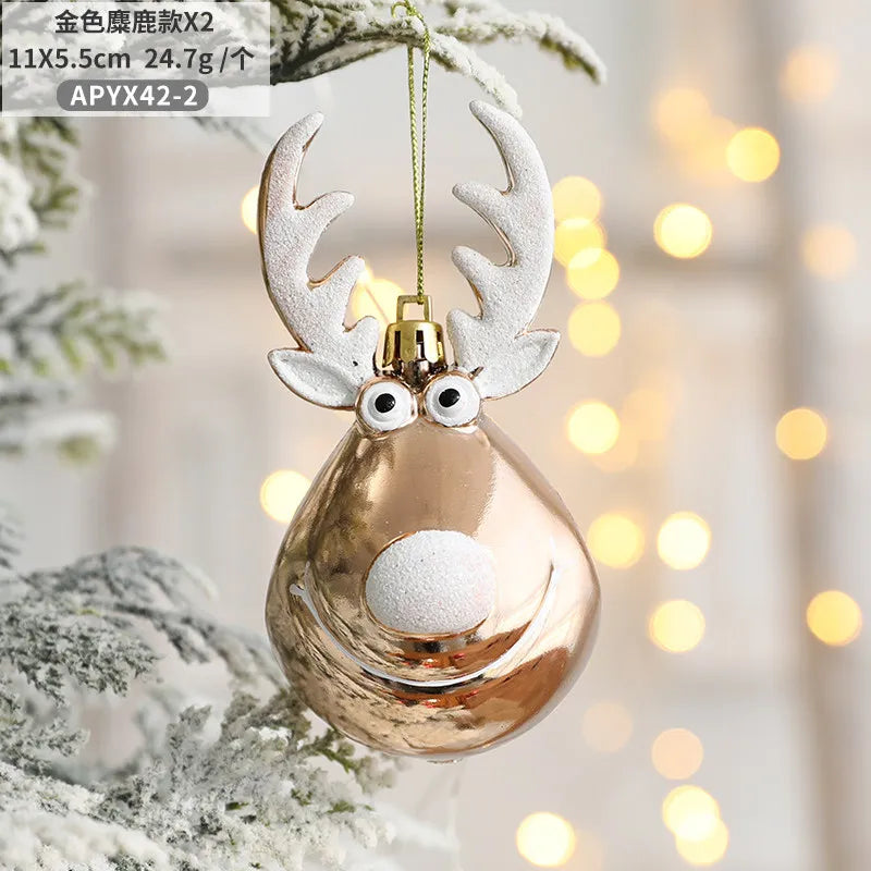 Nordic Elk Hanging Ornaments 1PC