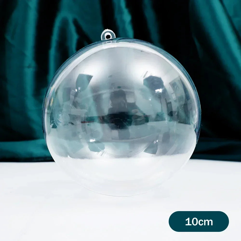 5 - 10 CM CrystalSphere DIY Fillable Bauble