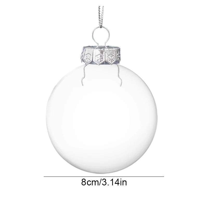CrystalClear Holiday Bauble Set
