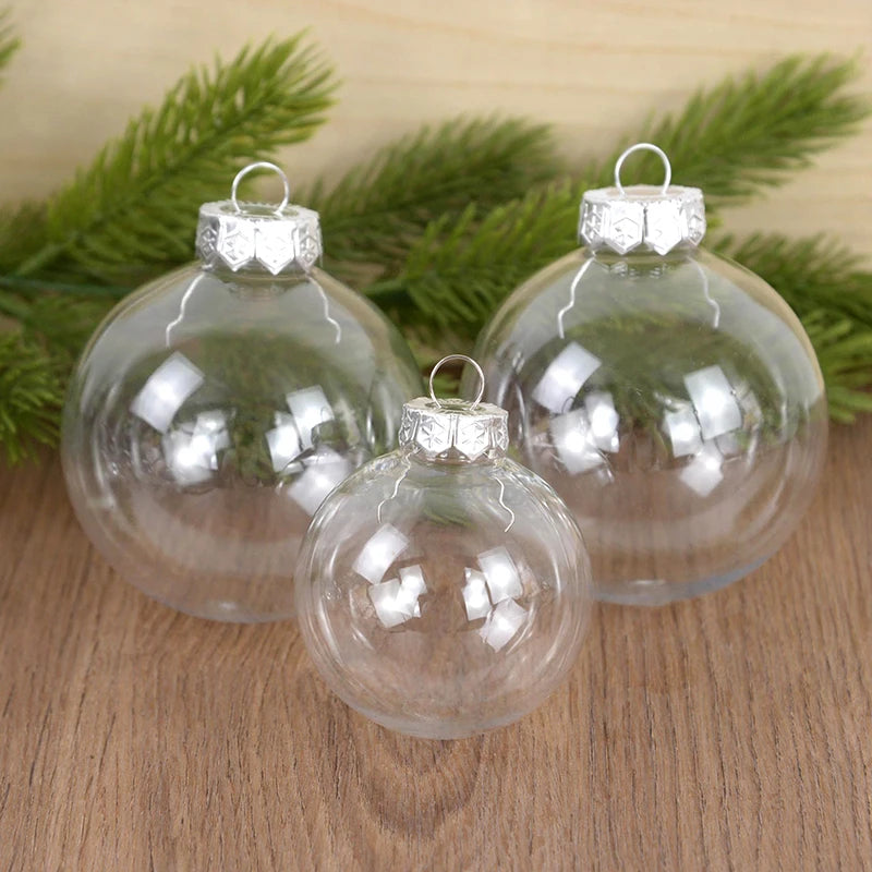 CrystalClear Holiday Bauble Set