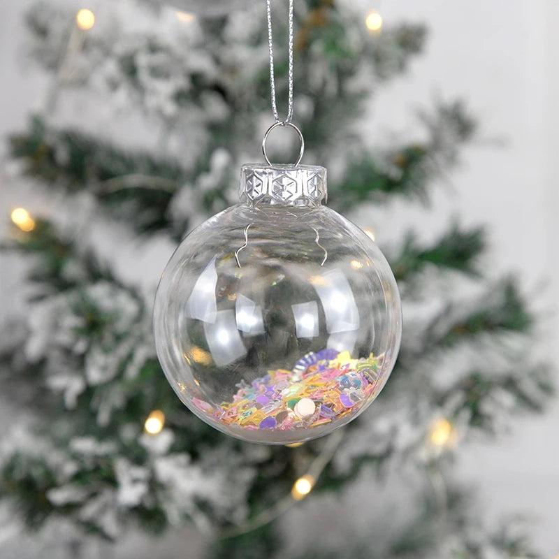 CrystalClear Holiday Bauble Set