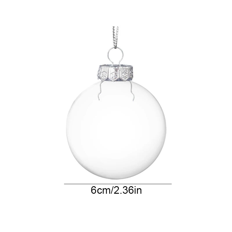 CrystalClear Holiday Bauble Set