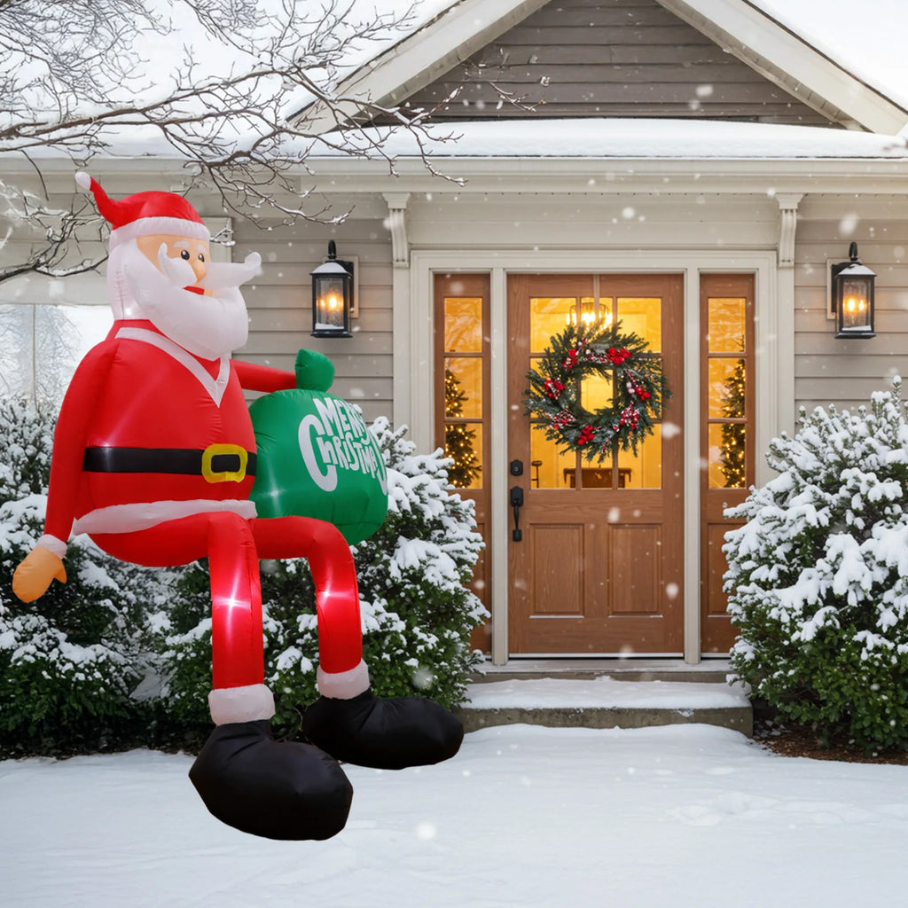 Santa Giant For Yard Roof 245CM